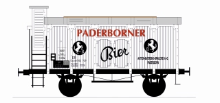 BuBi Model TT40097 - TT - Bierwagen Paderborn